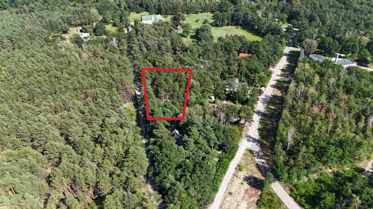 Działka budowlana | 350 m od rzeki Świder