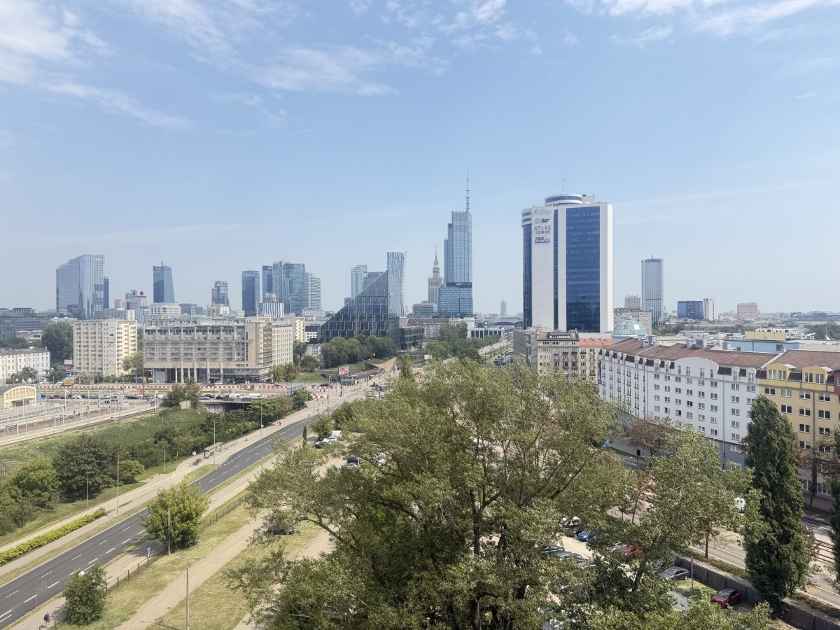 2-pokojowe mieszkanie z widokiem na centrum