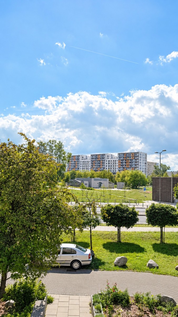 2 pokoje 39m | Duży balkon| 1p.|metro Słodowiec