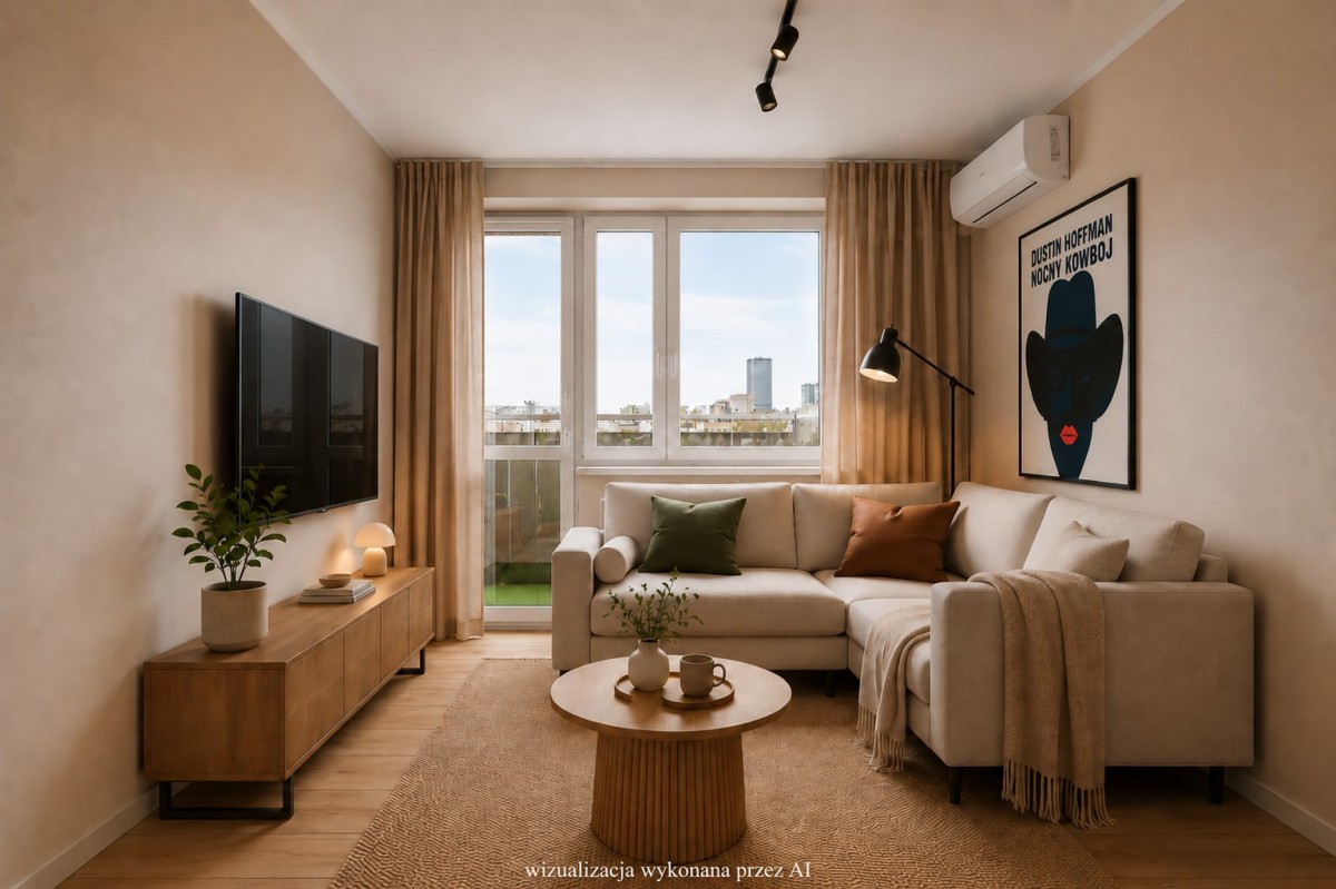 Mokotowska | 37,76 m² | Kawalerka