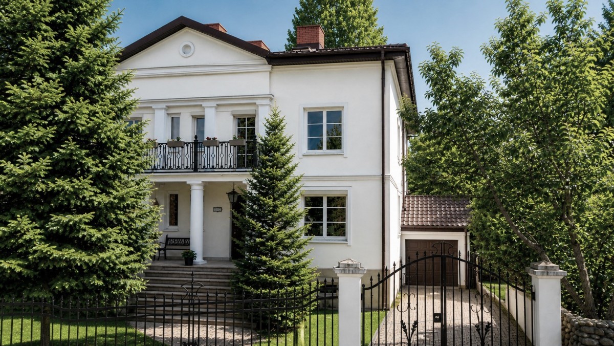 Elitarny dom w klasycznym wydaniu