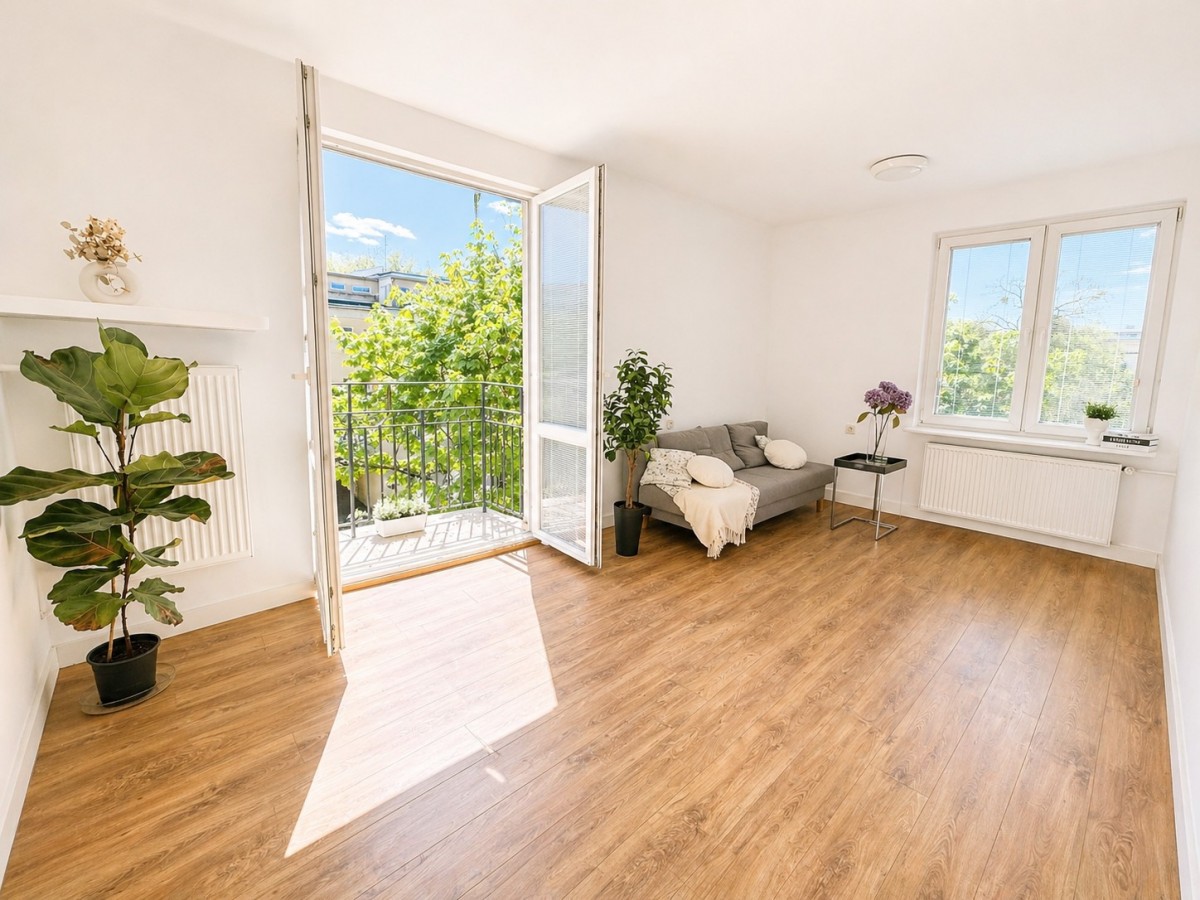 Szanajcy | 32m² | Balkon | Świetna komunikacja