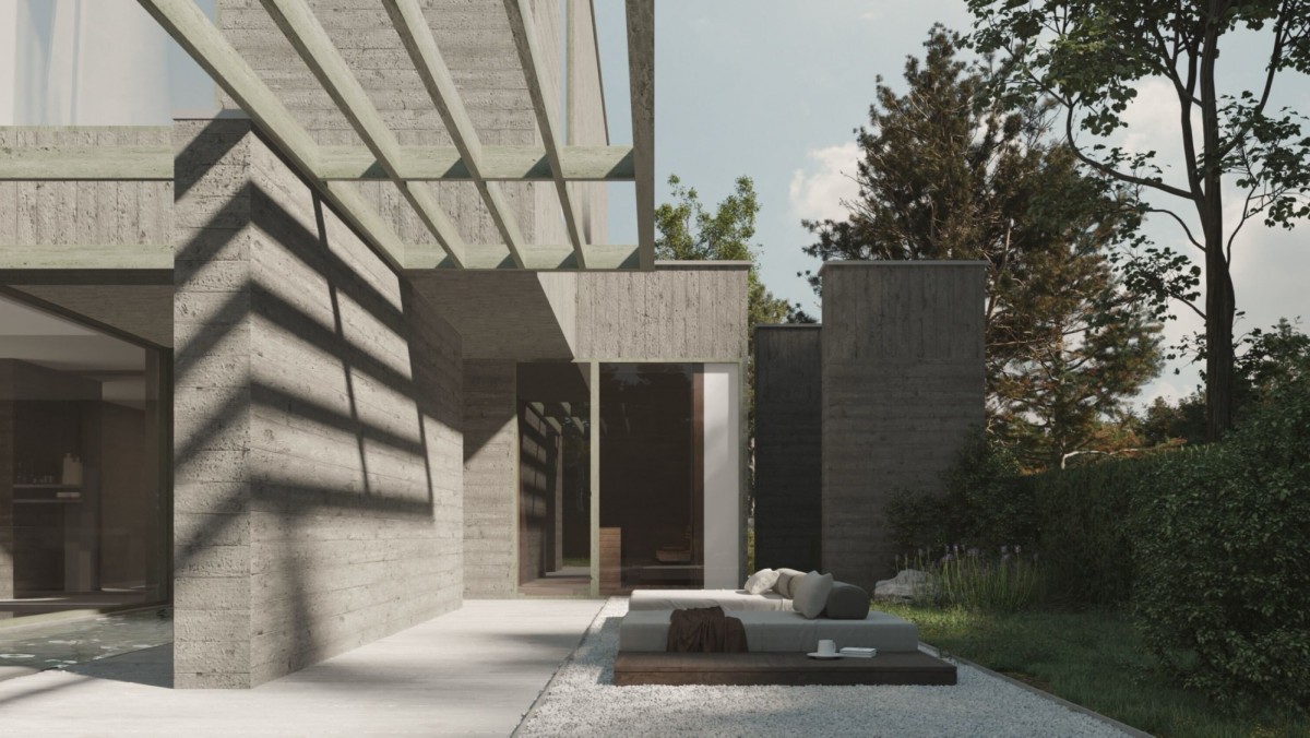 Działka z projektem domu MOOMOO Architects