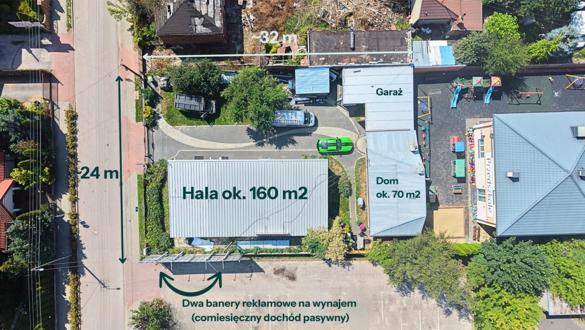 Działka w sercu Wołomina