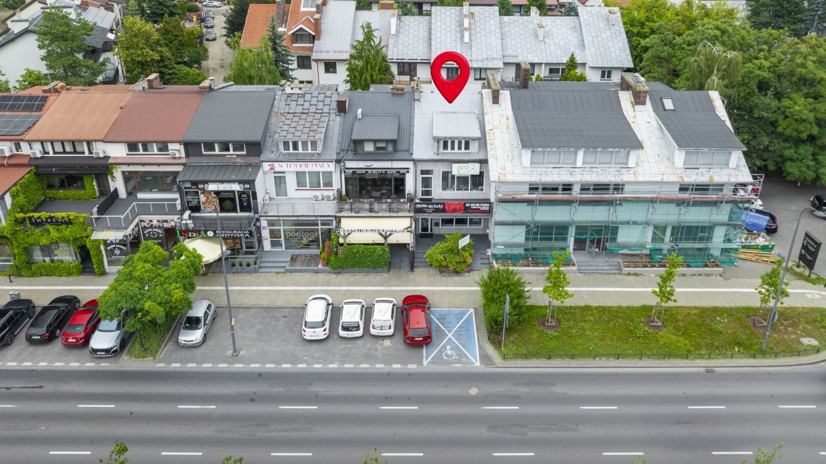 Budynek komercyjny 241 m²-Mokotów Sadyba-Powsińska