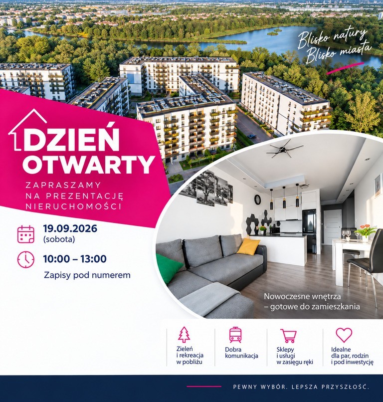 Na sprzedaż 2-pokojowe mieszkanie 44,32m²