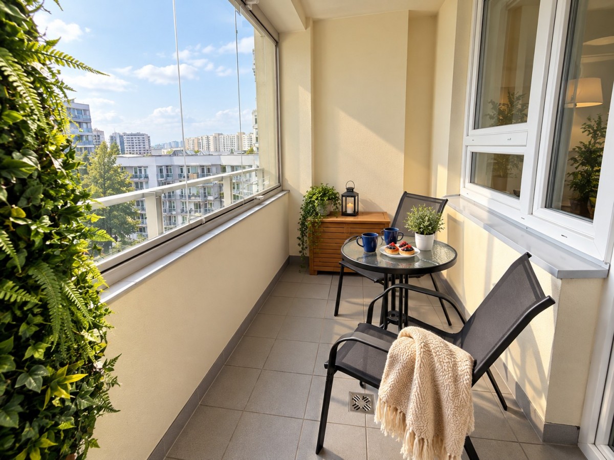 Metro Gdański | 58,8 m² | 2 pokoje/balkon/garaż