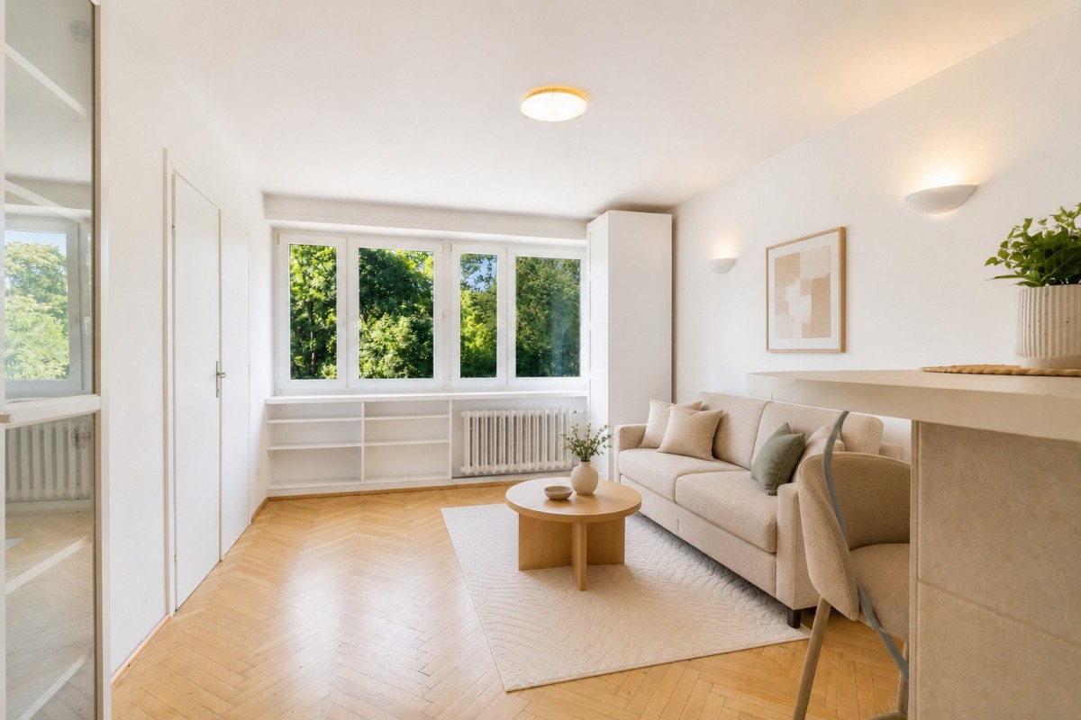 Smolna-Śródmieście-2 pokoje-Kultowy Młotek- 35 m²