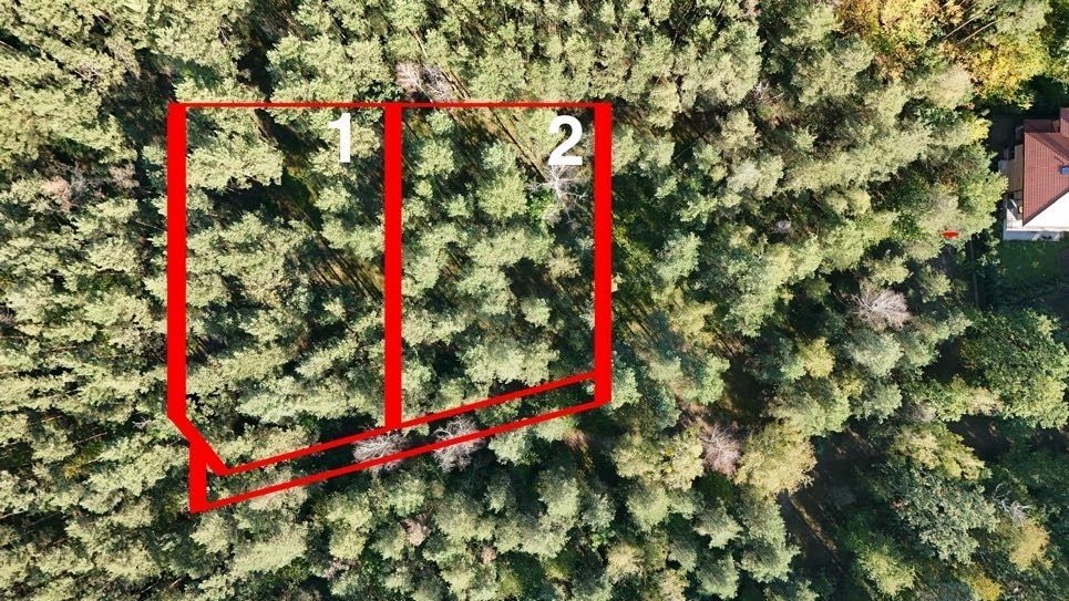 Józefów, 3440 m²  2 działki budowlane i dojazd