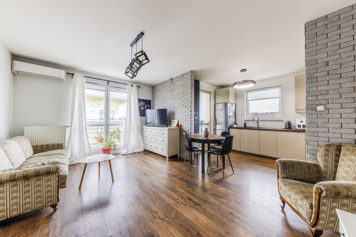 3 POKOJE / 68,6² / TARAS + BALKON / KLIMATYZACJA