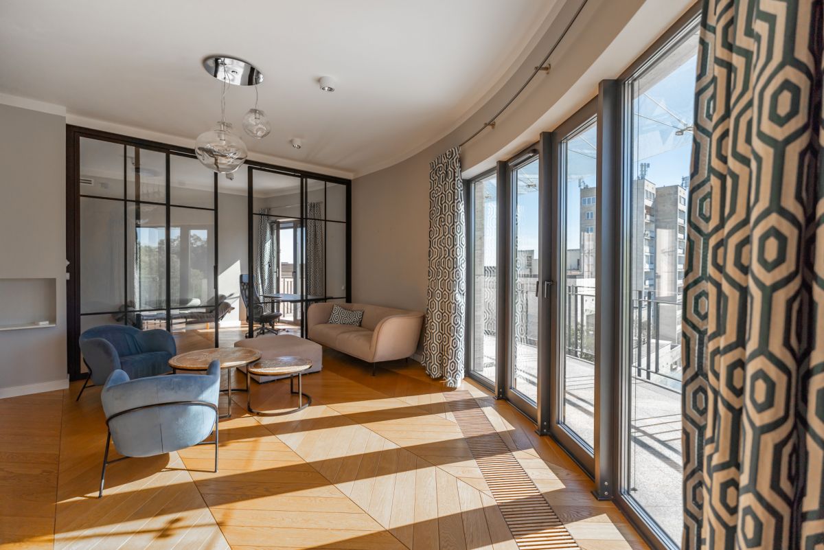 Penthouse 180m2, Mokotów, 4 sypialnie