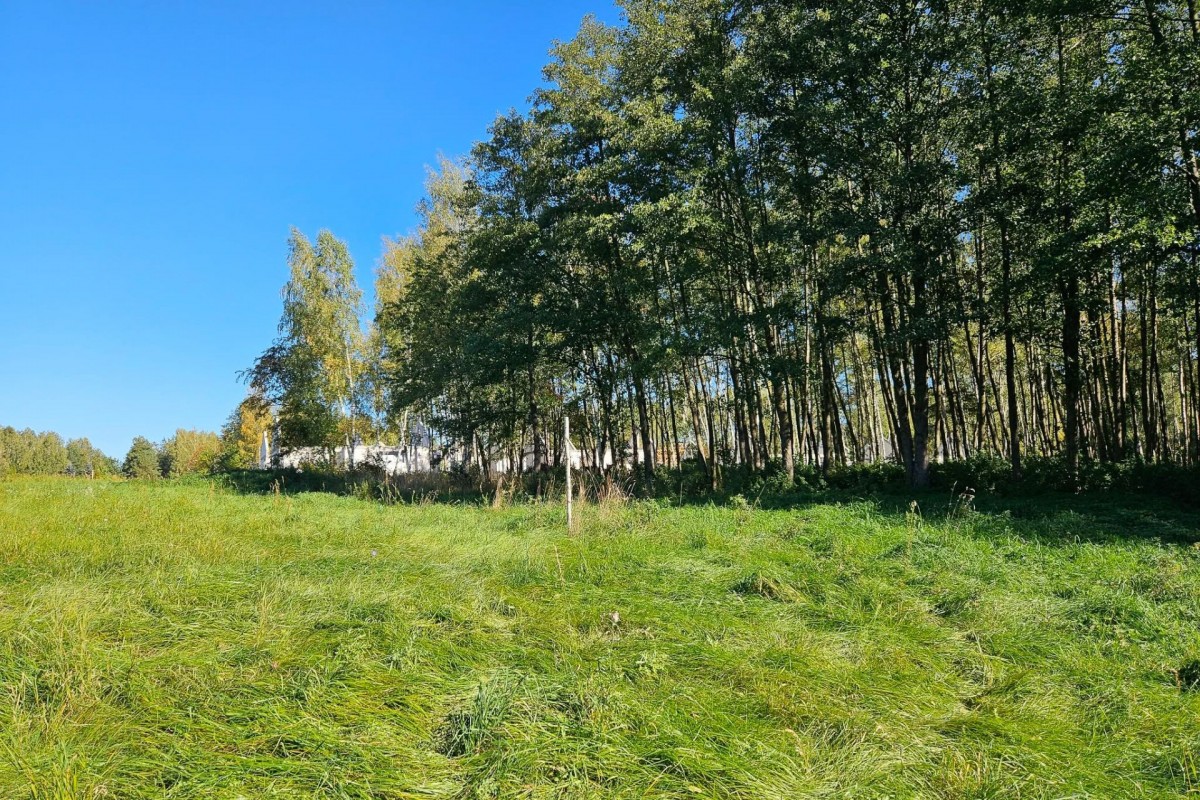 Działka budowlana 2292m2 z lasem nad rzeczką