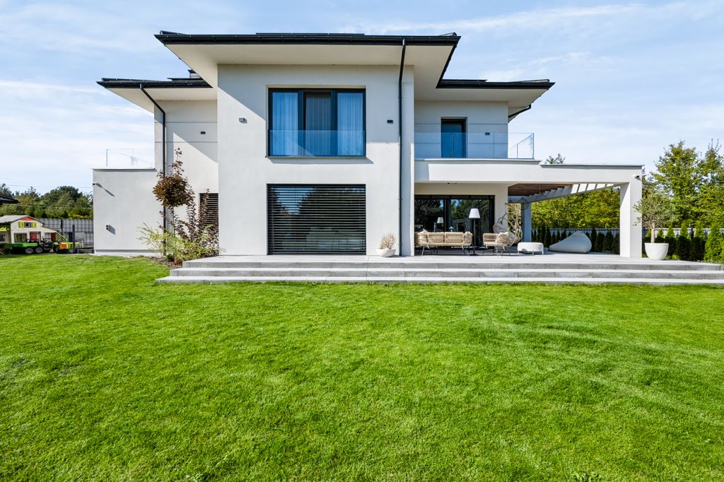 Nowoczesny dom 245 m²  basen  4 sypialnie  Głosków