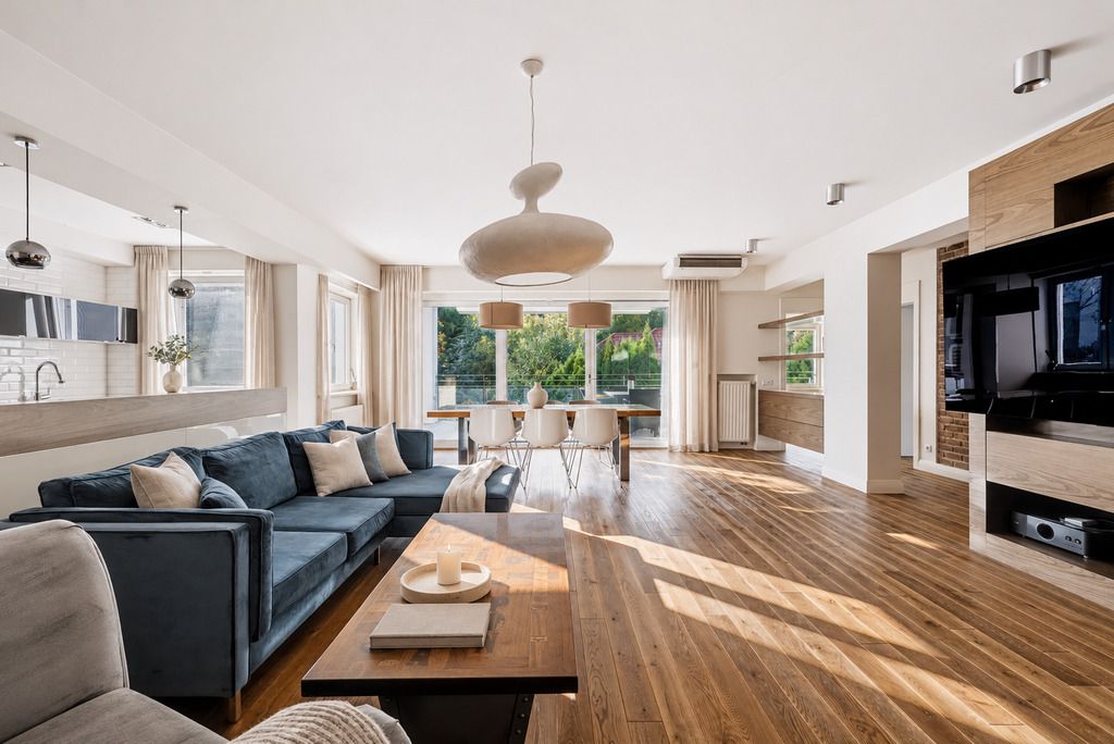 Przestronny apartament z tarasem  Syta   Odnowione