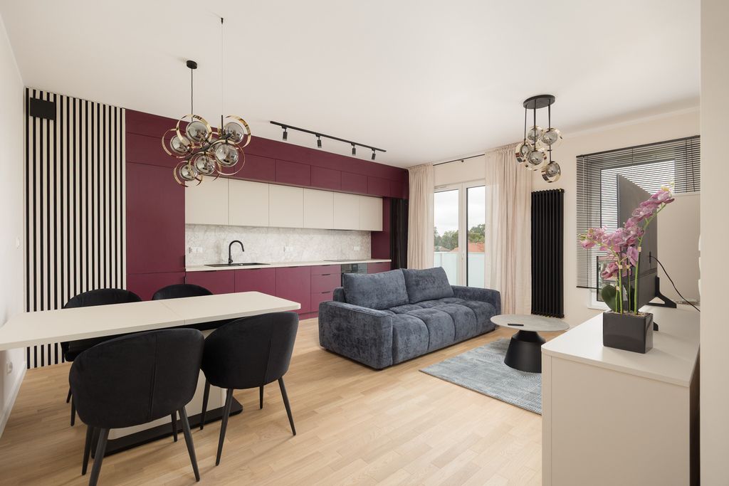 Nowe 3 pokoje, 60, 5 m², garaż, Mokotów, monitorin